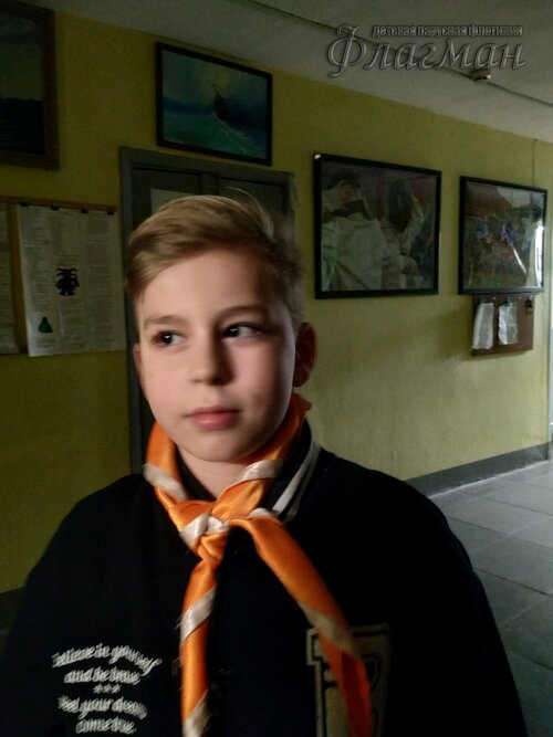 Занятиях в детском клубе «Флагман»